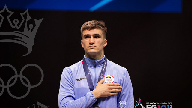 Artiom Livădari a cucerit medalia de aur la Jocurile Europene de la Cracovia-Malopolska
