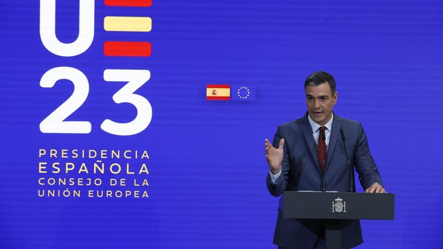 Premierul Pedro Sanchez va începe președinția Spaniei la Consiliul UE printr-o vizită la Kiev