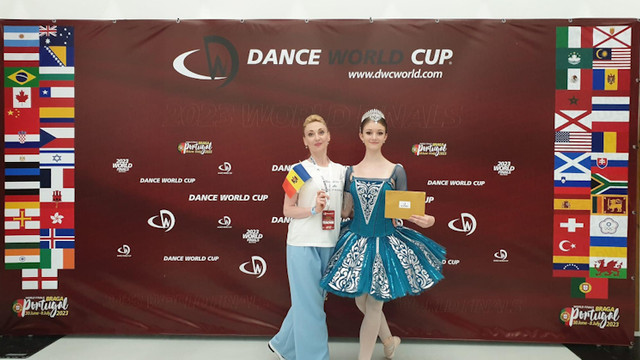 O balerină din R. Moldova s-a calificat în finala Dance World Cup