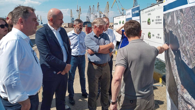 Ministrul Agriculturii Vladimir Bolea efectuează o vizită în Ucraina în scopul planificării eficiente a logisticii transportului de cereale 
