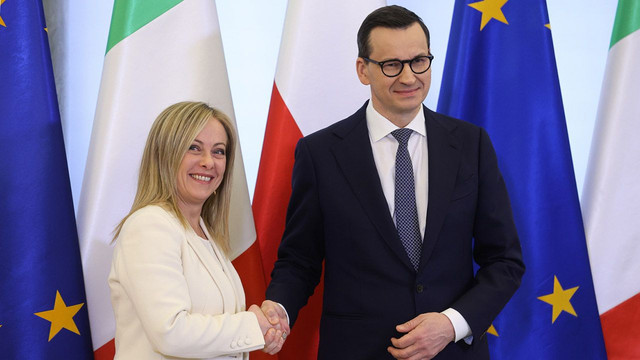 Premierii Italiei și Poloniei cer închiderea frontierelor externe ale UE pentru a combate migrația ilegală