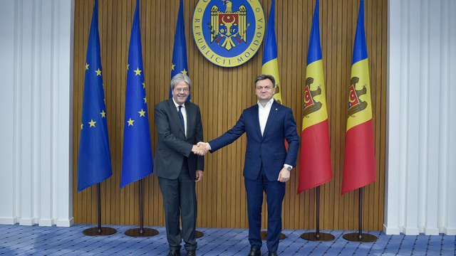 LIVE | Declarațiile de presă ale prim-ministrului Republicii Moldova, Dorin Recean, și ale comisarului european pentru Economie, Paolo Gentiloni