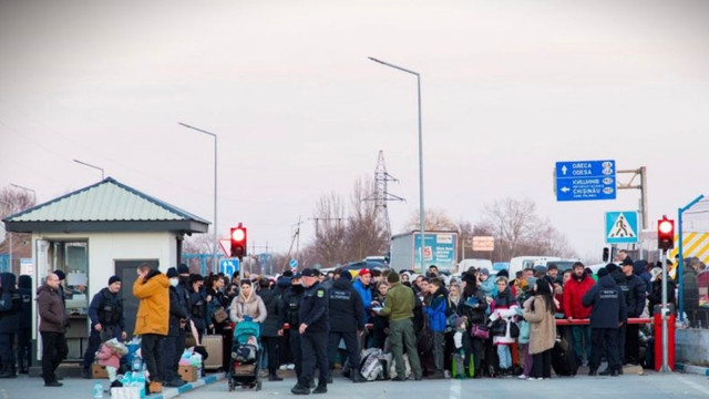 Circa 3 mii de refugiați din Ucraina se află în centrele de plasament din R. Moldova
