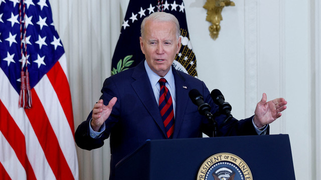 Joe Biden cere Congresului 106 miliarde de dolari pentru Ucraina și Israel