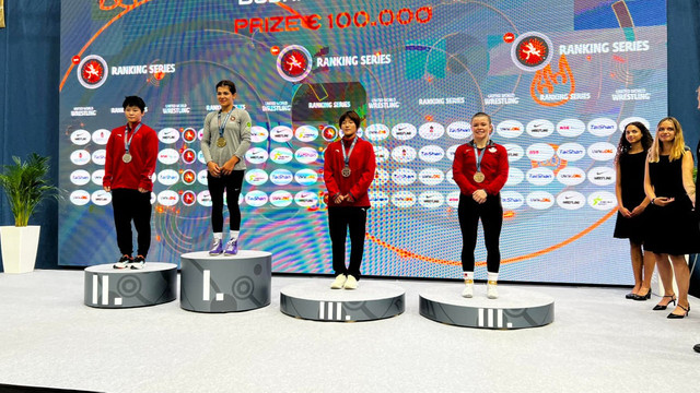 Luptătoarea Anastasia Nichita a câștigat medalia de aur la turneul din seria Ranking Series de la Budapesta