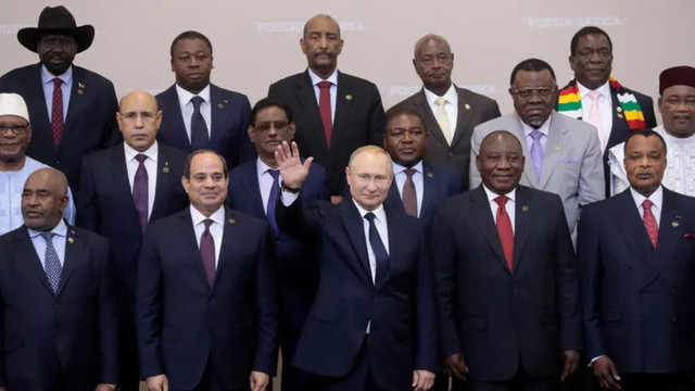 Putin vrea să câștige susținerea țărilor africane și le promite cereale gratis
