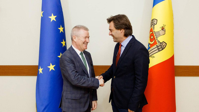Ambasadorul Irlandei în R. Moldova a avut o întrevedere de rămas bun cu ministrul de externe Nicu Popescu