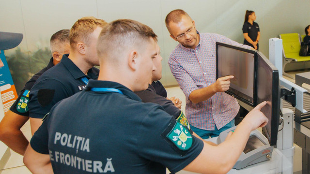 Polițiști de frontieră de la Aeroport, instruiți de un expert în securitate din Polonia, la o lună după atacul armat 