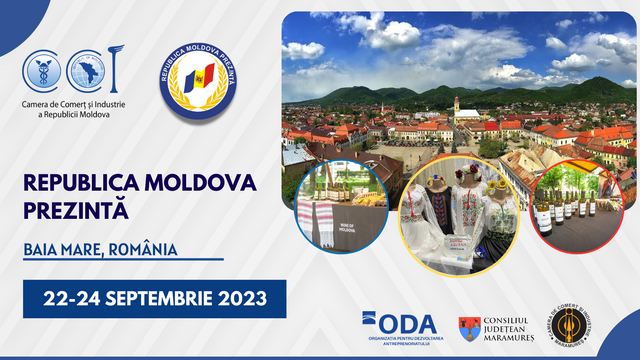Antreprenorii autohtoni își vor putea promova produsele la Expoziția „R. Moldova prezintă” la Baia Mare și Iași, România

