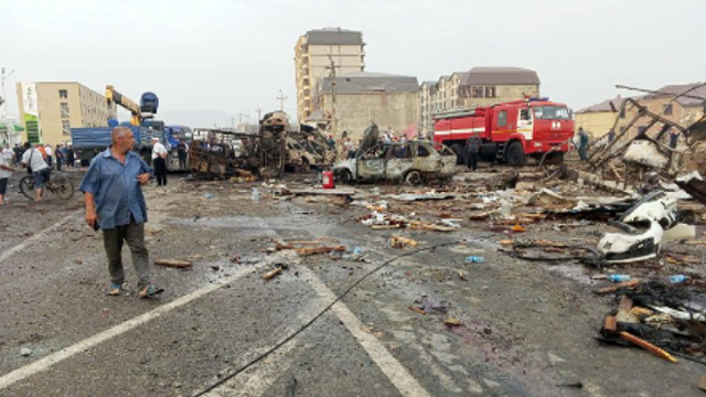 Bilanțul celor care au murit în urma unei explozii, la o benzinărie din Daghestan, a urcat la 33