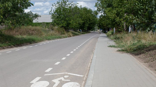 Satul din Republica Moldova care are o pistă pentru bicicliști. Fiecare al treilea locuitor are bicicletă