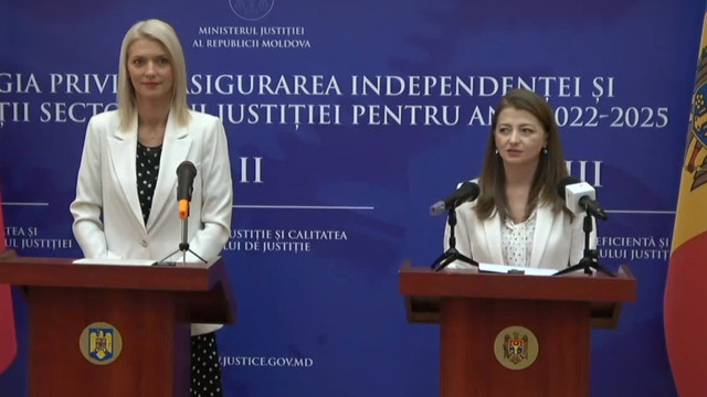 LIVE | Conferință de presă susținută de ministra Justiției Veronica Mihailov-Moraru, și ministra Justiției a României, Alina Gorghiu