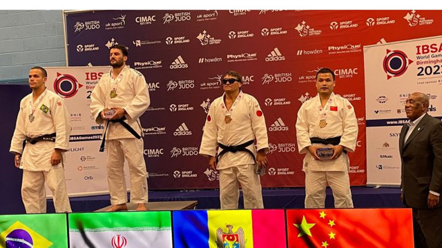 Oleg Crețul și Ion Basoc au obținut medalii de bronz la Jocurile Mondiale Paralimpice de Judo