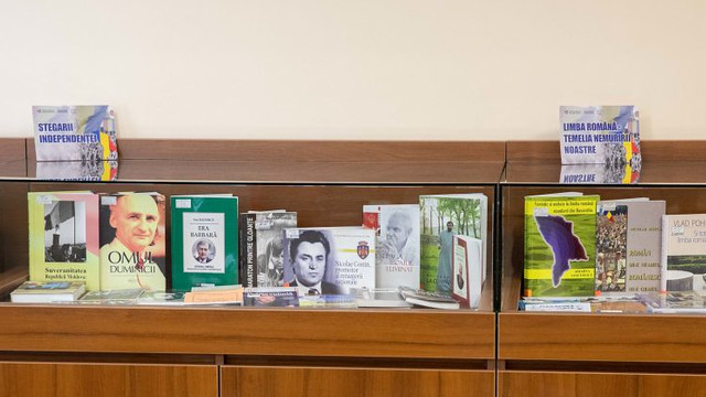 Publicații ce ilustrează momente importante din anii de renaștere națională, prezentate într-o expoziție tematică la Parlament