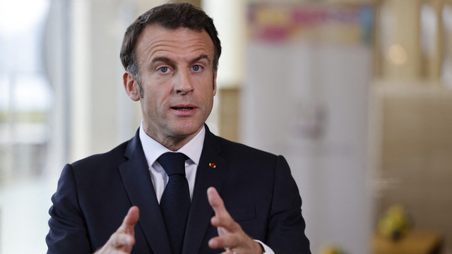 Liderul de la Paris Emmanuel Macron prezintă prioritățile pentru diplomația franceză