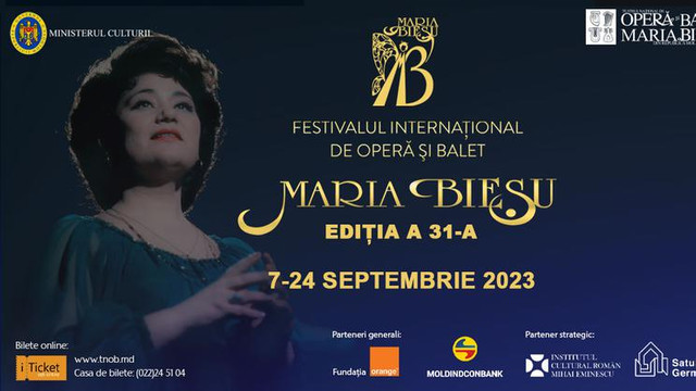 Institutul Cultural Român „Mihai Eminescu” la Chișinău sprijină participarea a doi muzicieni români la Festivalul Internațional de Operă și Balet „Maria Bieșu”