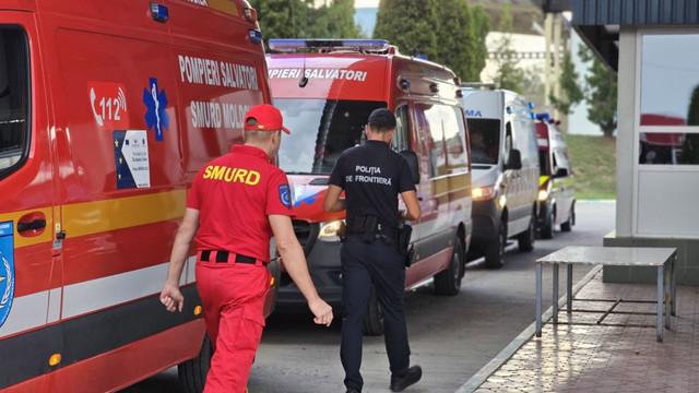 Patru moldoveni, răniți în accidentul de la Brăila din România, sunt transportați la Chișinău cu trei echipaje SMURD și un echipaj Aviasan
