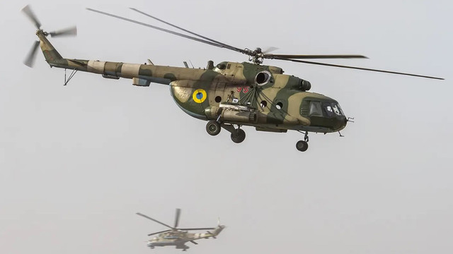 Ucraina: Șase militari au murit într-un incident cu elicoptere în estul țării