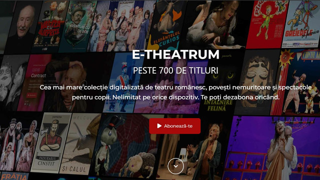 „Teatrul online gratuit pentru copiii din R. Moldova