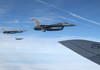 F-16 americane au aterizat în România. MApN a anunțat și numărul de avioane pe care SUA l-au dislocat la Borcea