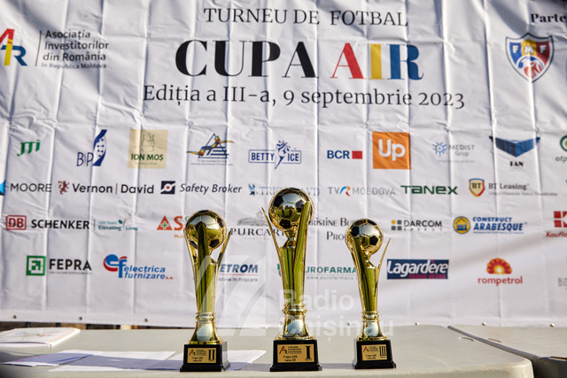 FOTO | A început turneul de fotbal organizat de Asociația Investitorilor din România în Republica Moldova
