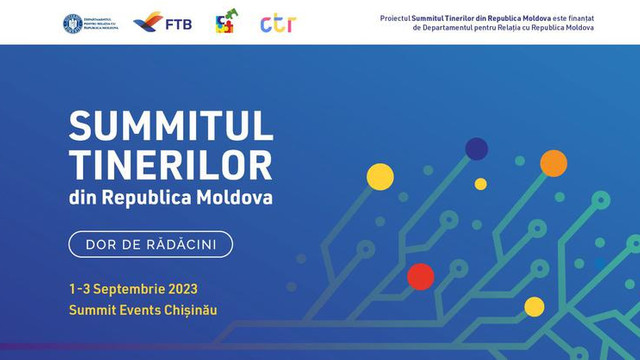 Summitul tinerilor „Dor de Rădăcini” se desfășoară la Chișinău. Evenimentul este susținut de Departamentul pentru Relația cu Republica Moldova din cadrul Guvernului României
