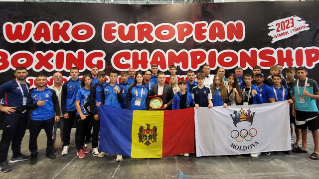 15 medalii la Europenele de kickboxing printre cadeți, juniori și copii