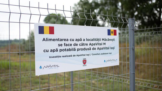 Locuitorii din Măcărești vor avea apă potabilă din Iași 