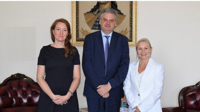 Vicepremierul Oleg Serebrian a avut o întrevedere cu șefa oficiului coordonatorului rezident al ONU în Republica Moldova