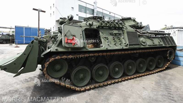 Primele zece tancuri Leopard 1 au ajuns în Ucraina, anunță armata daneză