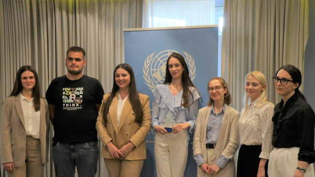 Șapte persoane vor activa la ONU Moldova în cadrul unui program de stagii