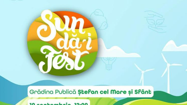 „Sun Dă-i Fest 2023” se va desfășura duminică în grădina publică „Ștefan cel Mare și Sfânt”