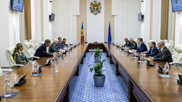 Dorin Recean, întrevedere cu președintele Comitetului militar al UE: „Republica Moldova trebuie să fie parte a arhitecturii europene de securitate”