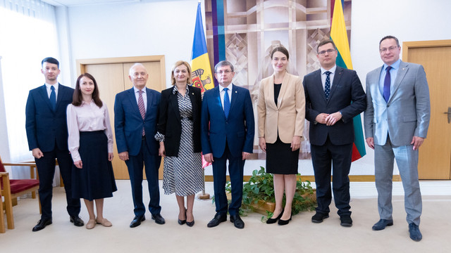 Igor Grosu: Lituania va aproba în curând mandatul pentru votul de țară în Consiliul UE privind deschiderea negocierilor de aderare pentru R. Moldova și Ucraina