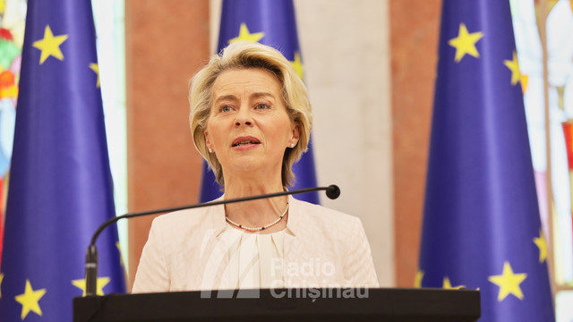 Ursula von der Leyen, discurs despre starea UE: „Viitorul Republicii Moldova, al Ucrainei și al Balcanilor de Vest este în UE”