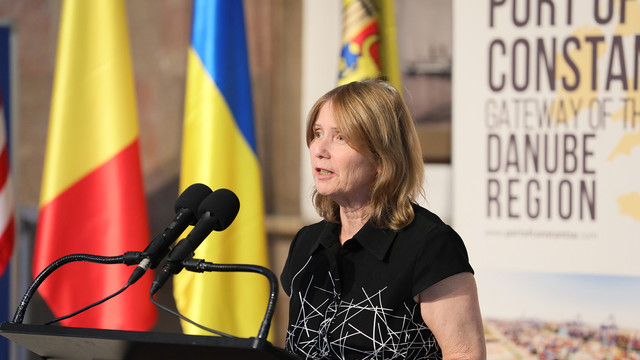 Ambasadoarea Kathleen Kavalec: Spre marele său merit, România, în colaborare cu SUA, R. Moldova și UE, a răspuns atacurilor Rusiei prin accelerarea exporturilor de alimente ucrainene