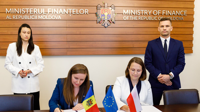 Memorandum de Înțelegere pentru cooperarea tehnică semnat între Ministerele de Finanțe din Republica Moldova și Polonia