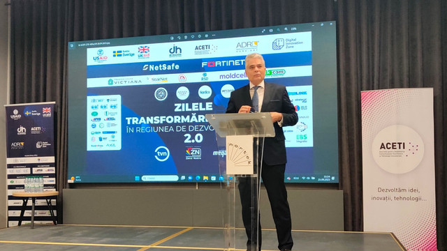 Consulul general al României la Bălți Petrișor Dumitrescu a participat la forumul „Digital Innovation Hub of Moldova, perfect recipe for Digital transformation in regions”