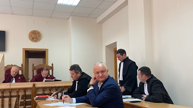 Judecătorii reiau astăzi, 25 septembrie, examinarea dosarului Energocom, în care este vizat ex-președintele Igor Dodon