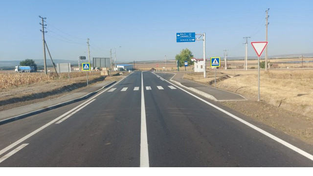 A fost finalizată reabilitarea unui drum național ce trece pe teritoriul raionului Telenești