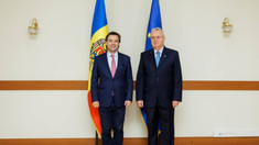 Nicu Popescu a avut o întrevedere cu cu Vasile Pușcaș, fostul negociator șef pentru aderarea României la Uniunea Europeană