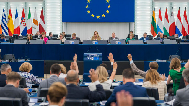 Sesiune plenară la Strasbourg: Parlamentul European va vota o rezoluție pentru începerea negocierilor de aderare a R. Moldova la Uniunea Europeană