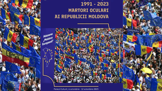 Expoziția „1991 – 2023: Martori oculari ai Republicii Moldova”, la Iași