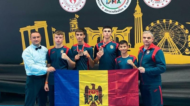 Luptătorii de box thailandez muaythai din R. Moldova au cucerit două medalii de bronz la Campionatul Mondial de tineret din Turcia