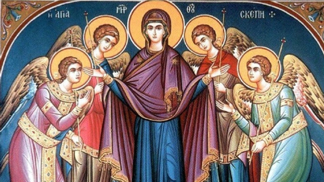 Creștinii ortodocși de stil vechi sărbătoresc astăzi Acoperământul Maicii Domnului