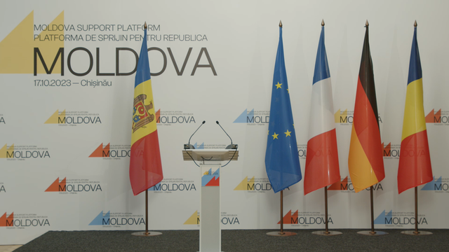 LIVE | Declarații de presă ale miniștrilor Afacerilor Externe ai Franței, Germaniei, României și Republicii Moldova, în contextul celei de-a VI-a ediției a Platformei de Sprijin pentru Moldova