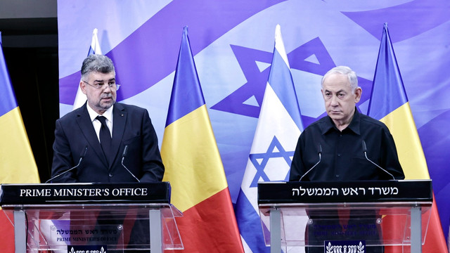 Presa israeliană: premierul român este primul lider politic care vizitează Israelul de la începutul războiului