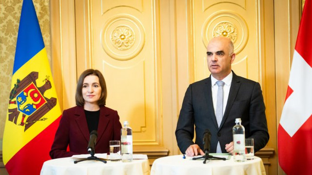 Maia Sandu, în Elveția: Aderarea Republicii Moldova la UE este singura modalitate de a ne consolida progresul democratic