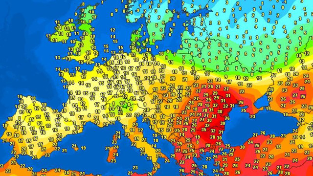 În România a fost sâmbătă cel mai cald din Europa. Temperaturile au trecut de 35 C, record pentru ultima decadă de octombrie