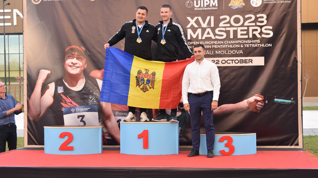 Sportivii din Republica Moldova au cucerit 8 medalii, 5 de aur și 3 de argint în cadrul Campionatului European „Open’’ Masters la Pentatlon Modern 2023